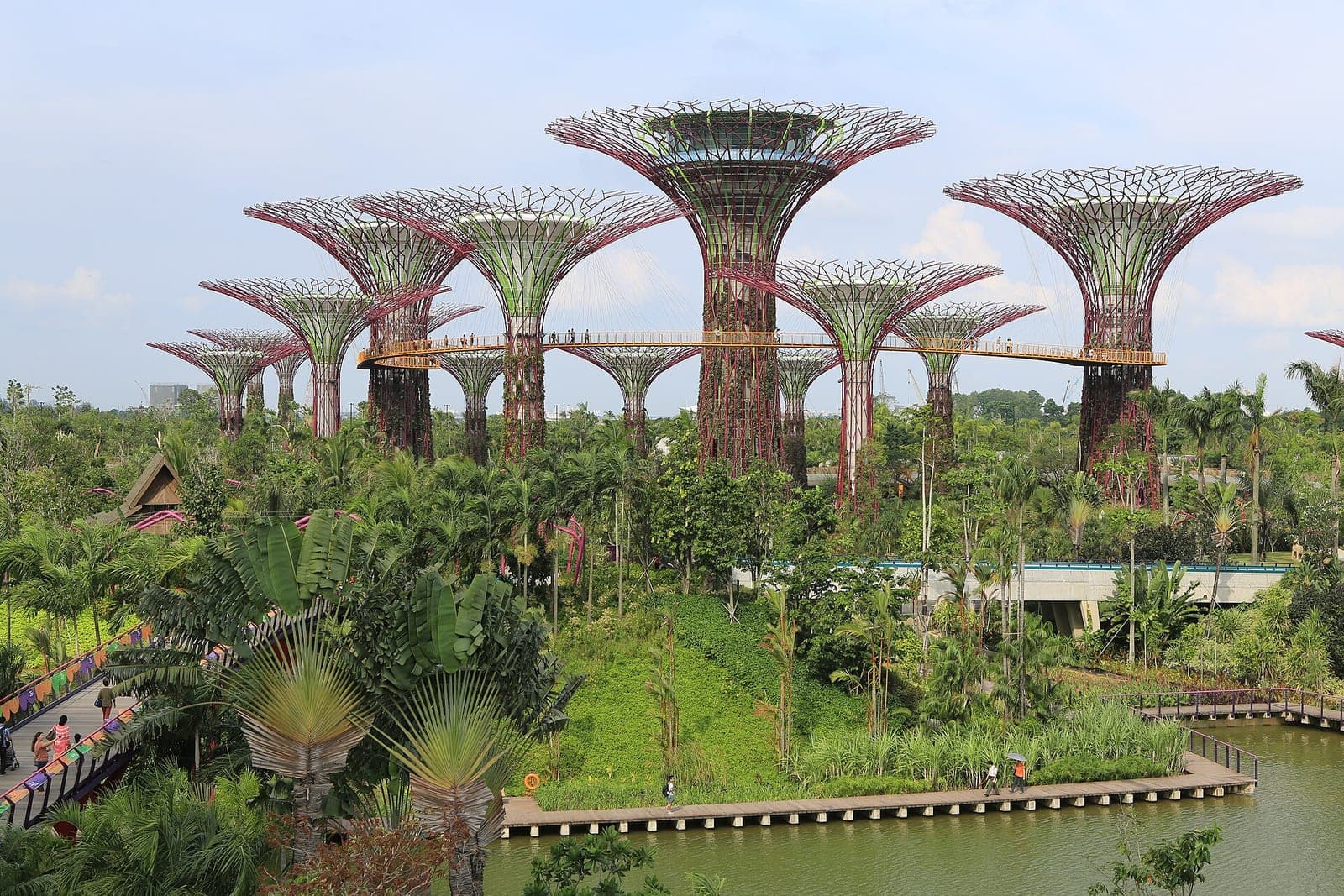Supertree Grove, Gardens by the Bay, Singapore - 20120712-02