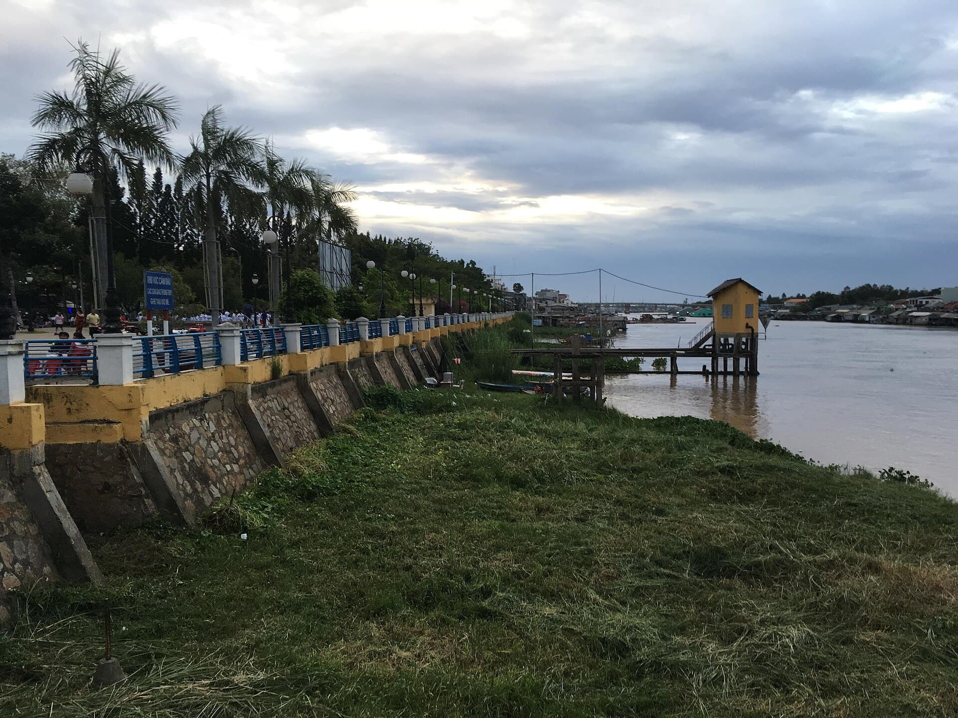 Bassac River in Chau Doc 2