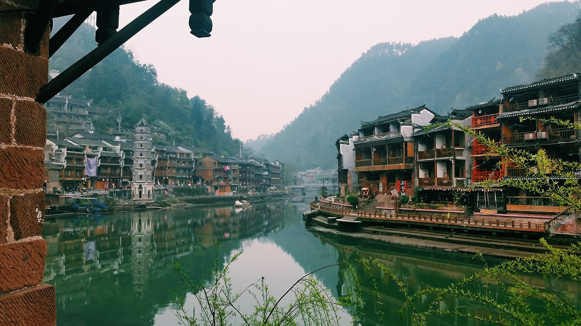 Hunan Fenghuang County ancient town