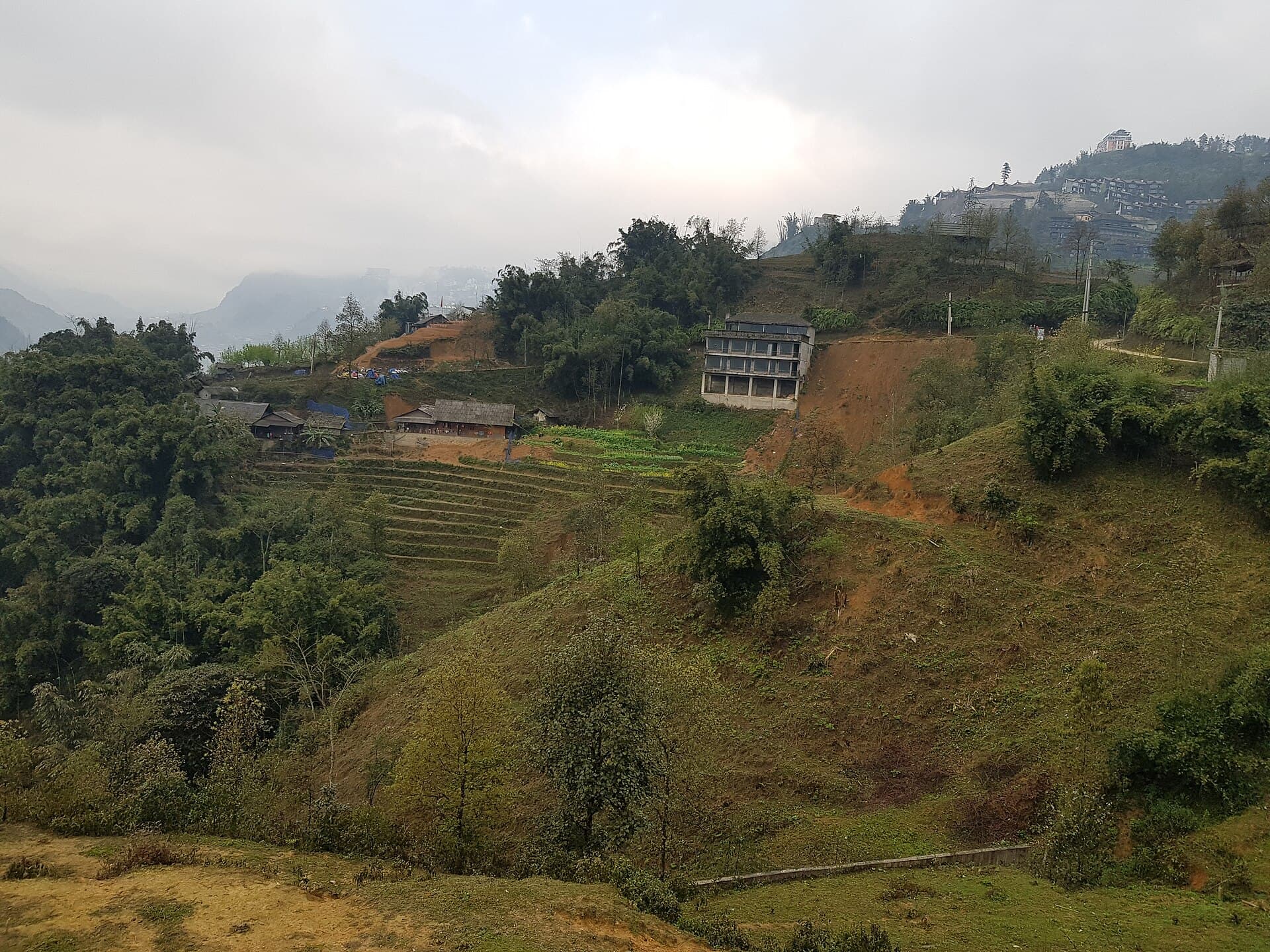 Cau May tenoosten van SaPa bij Lao Cai (17438)