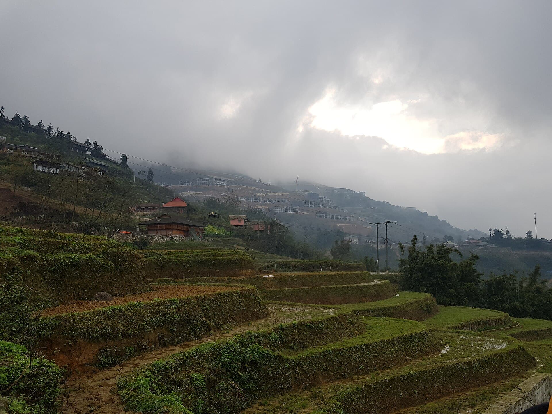 Cau May tenoosten van SaPa bij Lao Cai (45004)