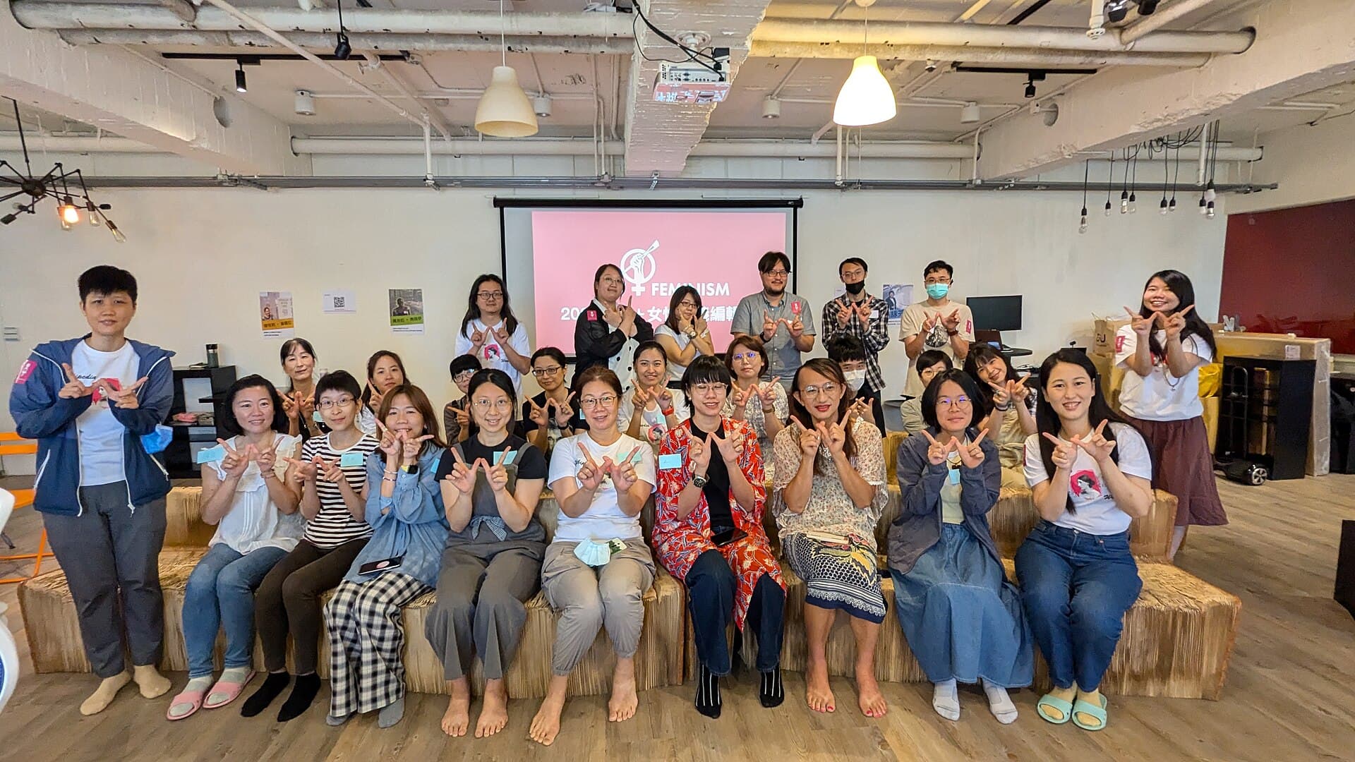 A Group Picture at 2024 Art and Feminism in Taipei 1